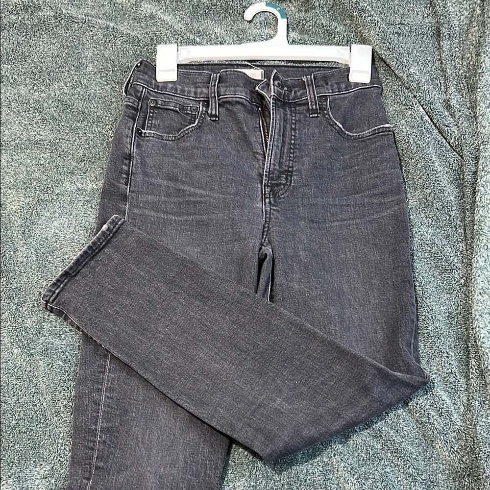 Madewell Gray Skinny Jeans Classic Denim Style